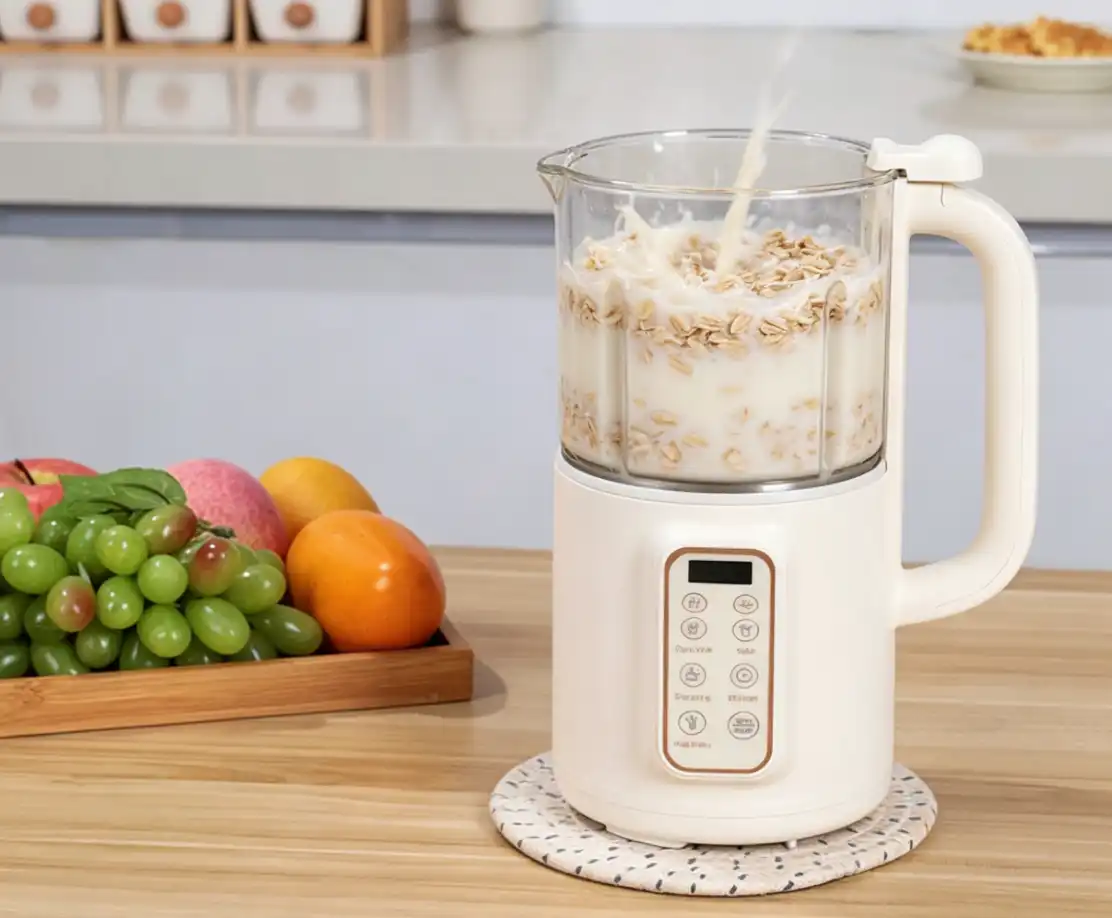 Fresh oat milk preparation