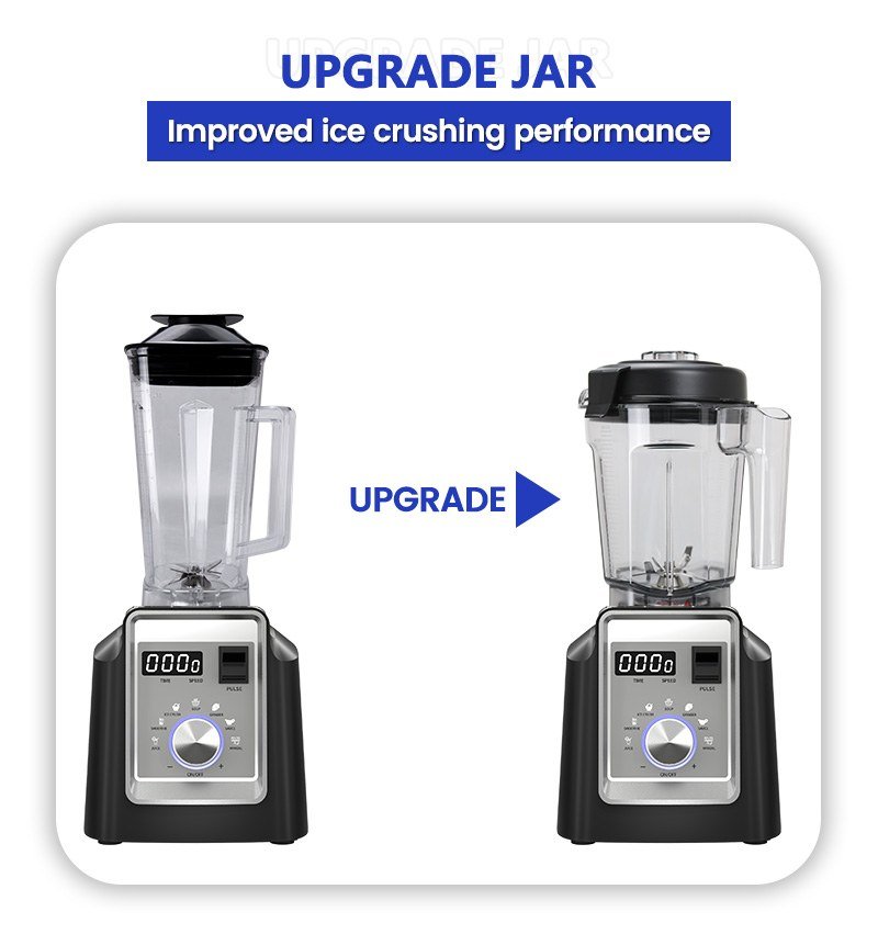 Commercial ice crushing performance