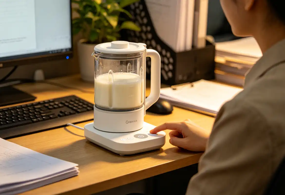 Smart office milk maker