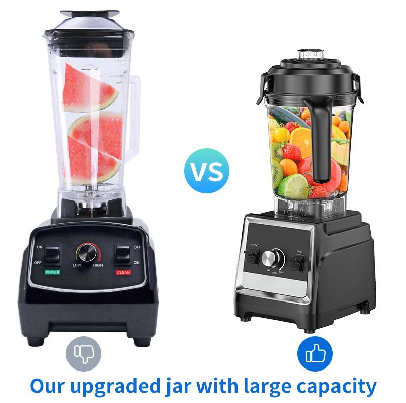 Ice crushing and grain grinding performance