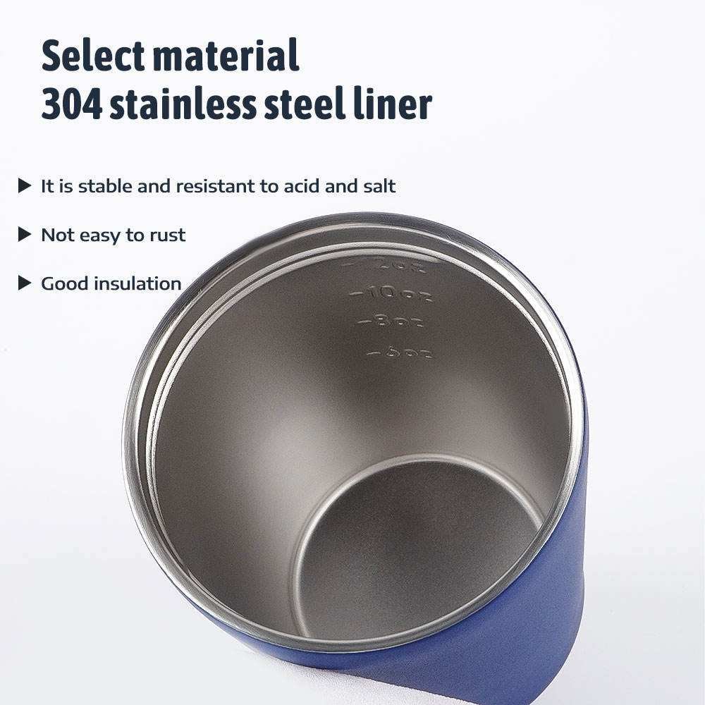 450ml stainless steel insulated coffee cup - 图片 2