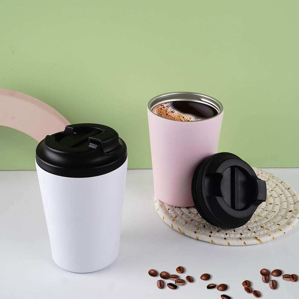 450ml stainless steel insulated coffee cup - 图片 4