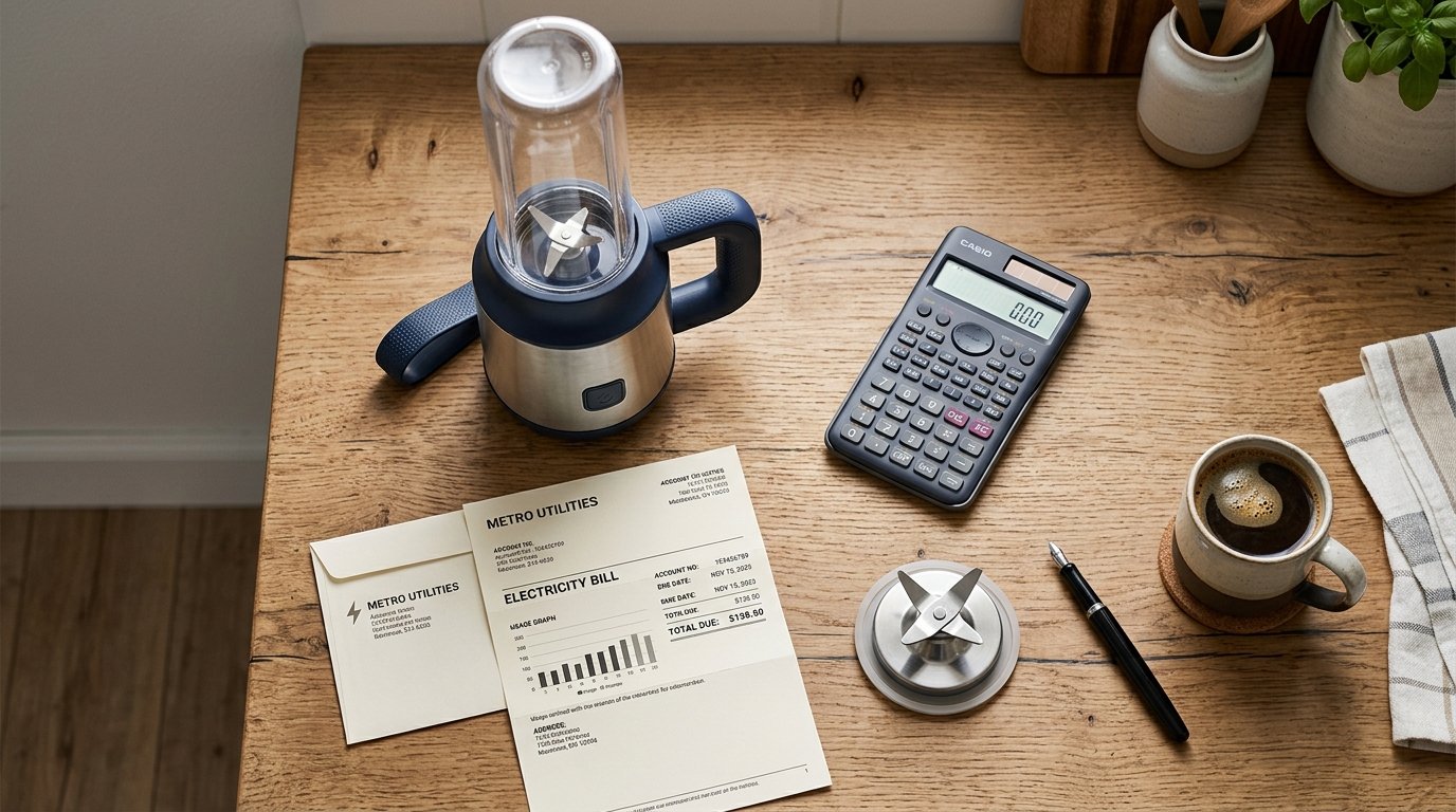 cost per use breakdown showing is a home blender worth it for one person