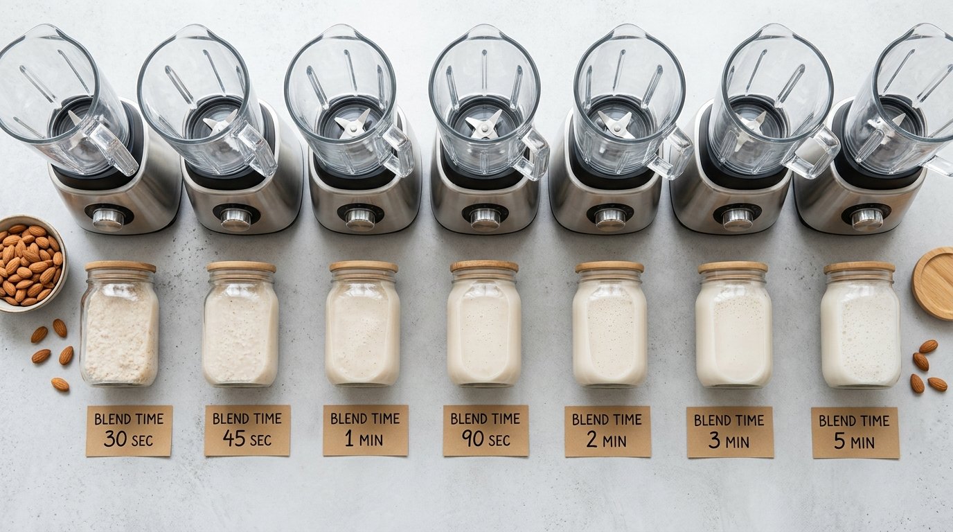 Comparison of 7 best home blenders for making almond milk at home