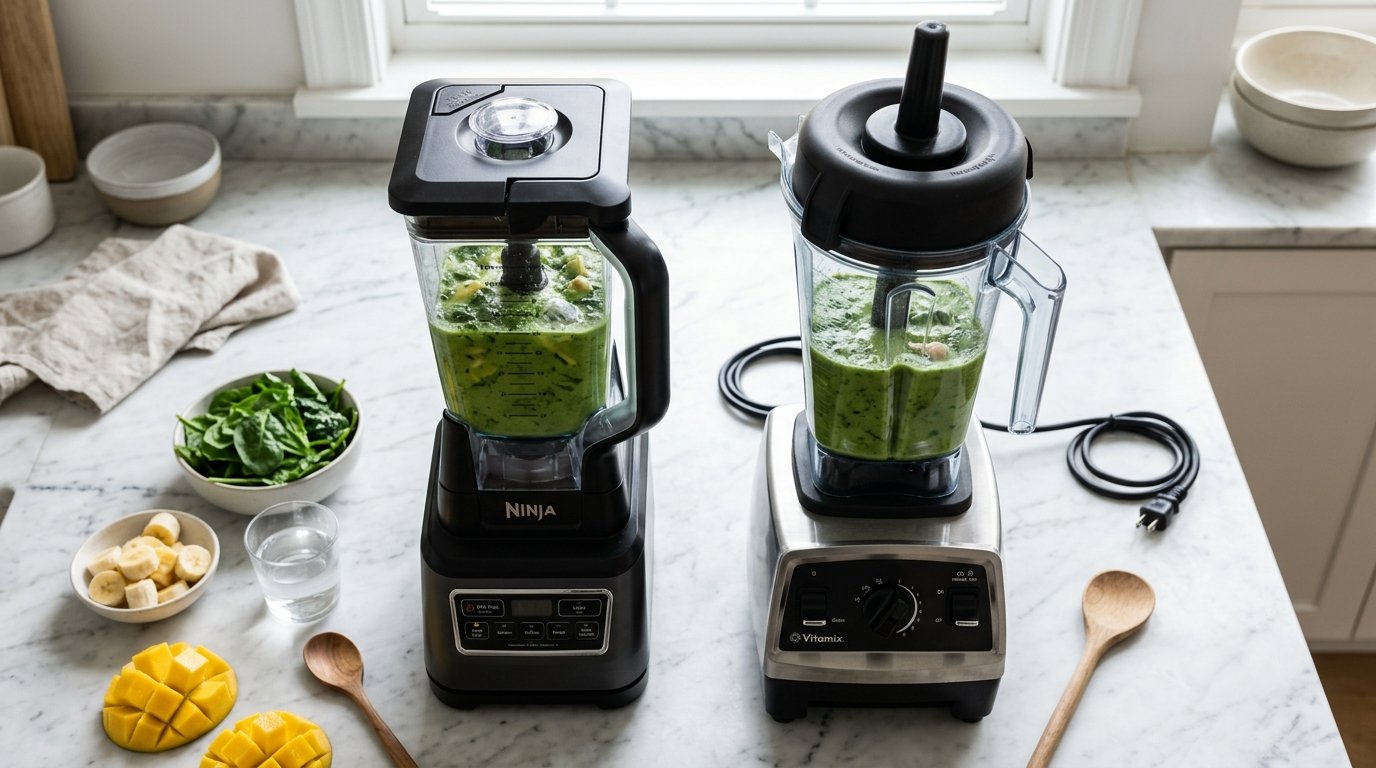 home blender vs commercial blender for daily use side by side comparison test
