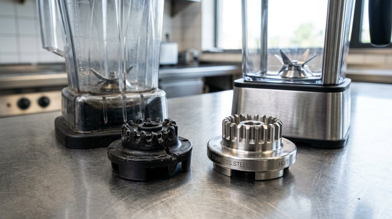 home blender vs commercial blender for daily use build quality comparison