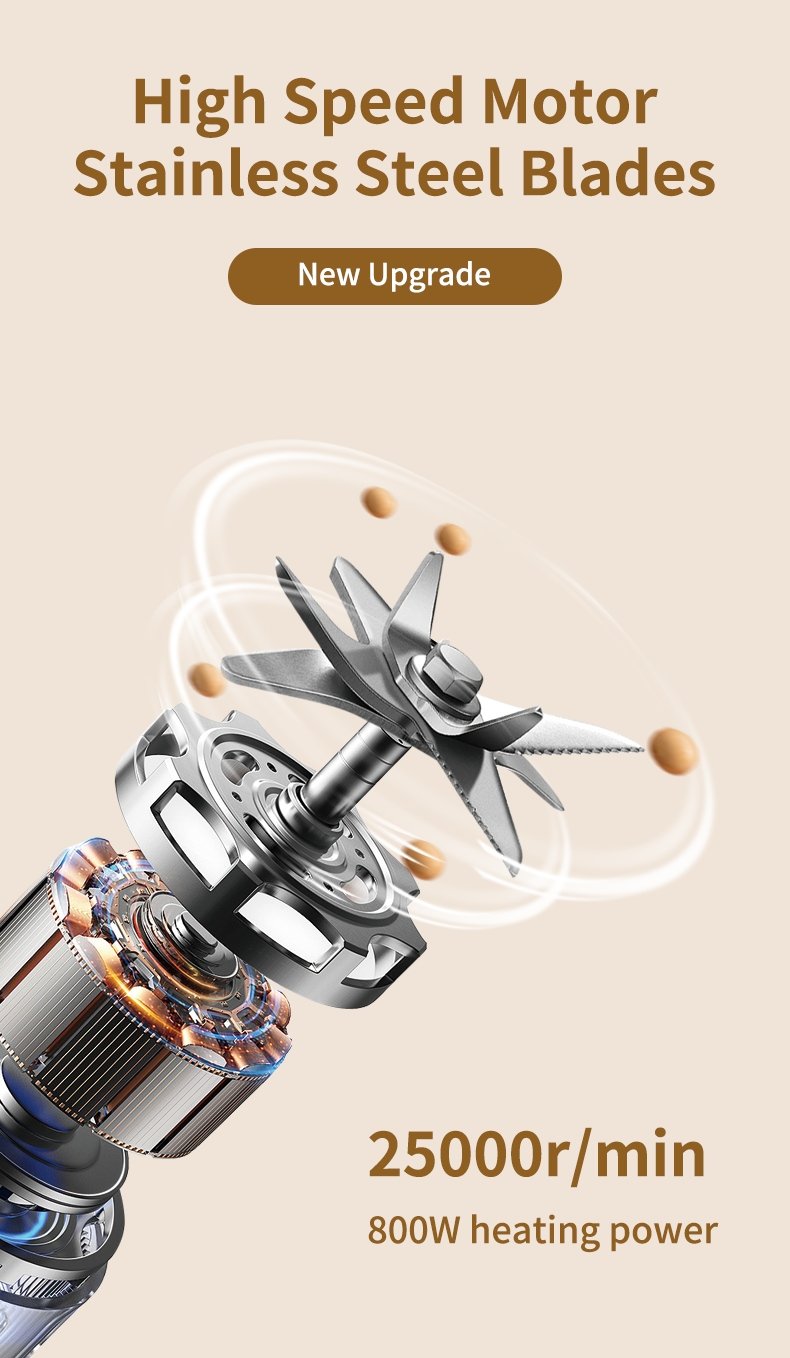 Preset smart programs for nut and soy milk