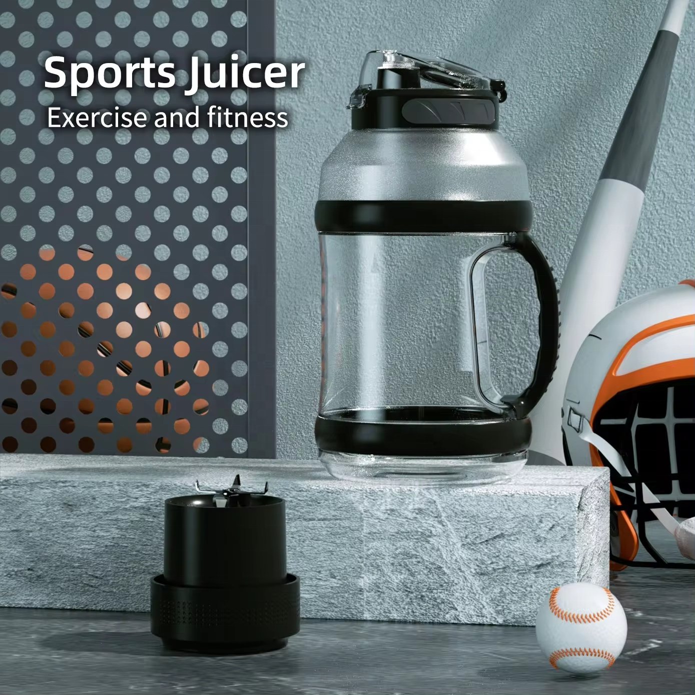 USB Rechargeable 2000ml Sports Blender