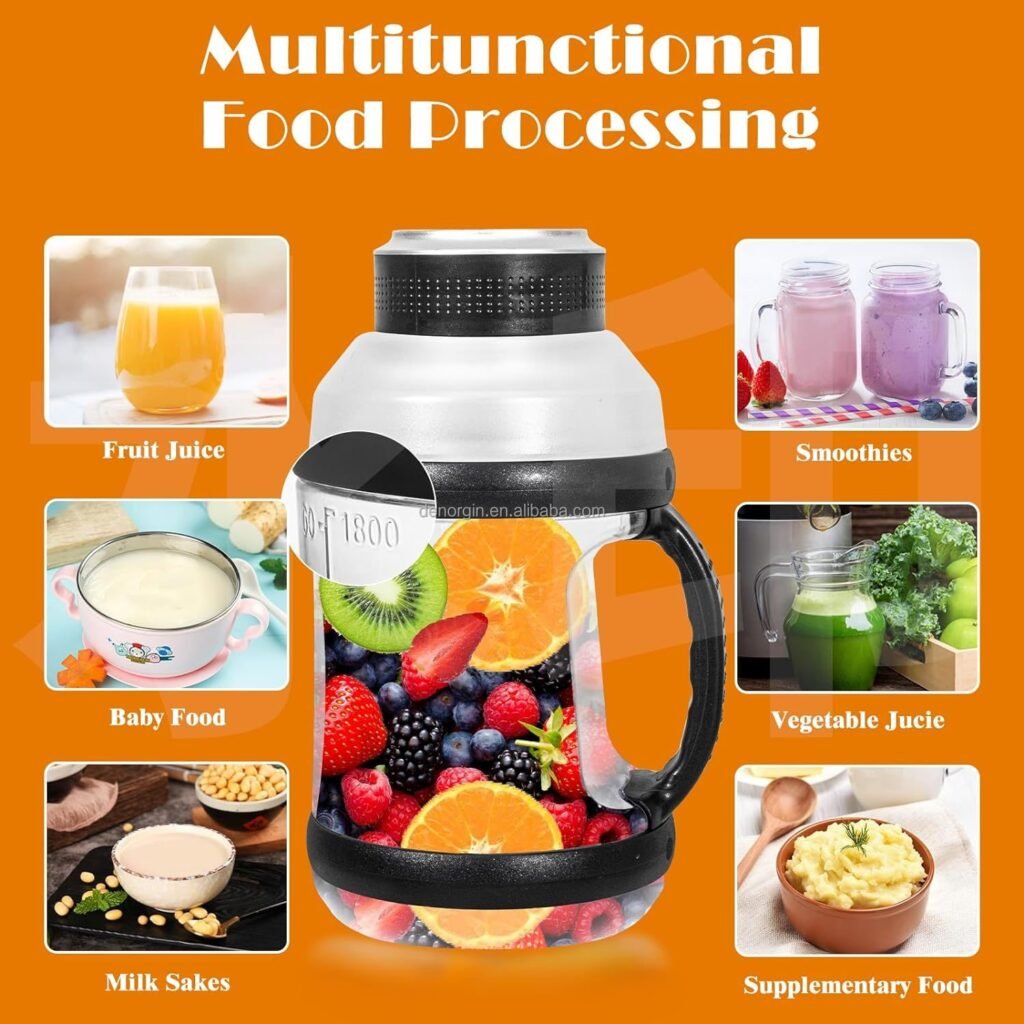 Premium 6 pieces of 2000ml portable juicer Packaging