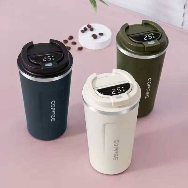 Factory customized coffee insulated cup