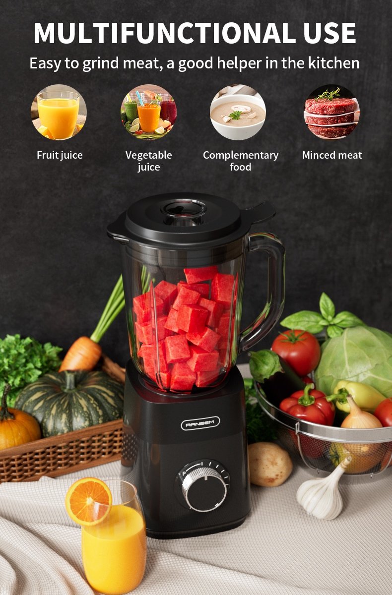 Powerful motor and blade details