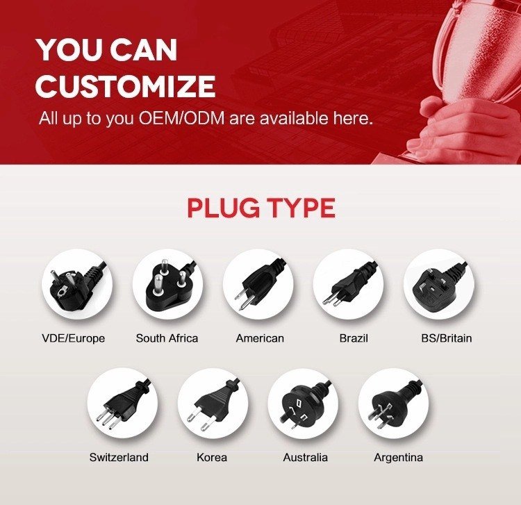 Premium quiet countertop blender packaging