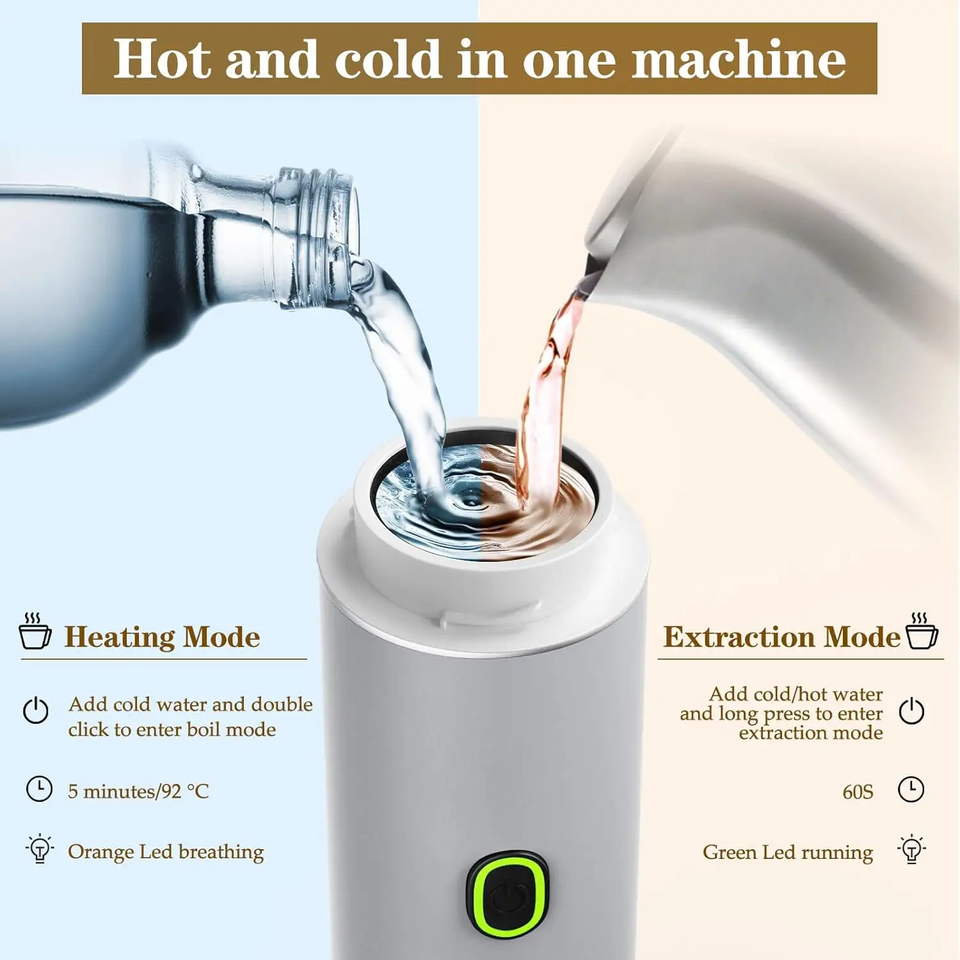 Self-Heating Portable Coffee Maker - 图片 4
