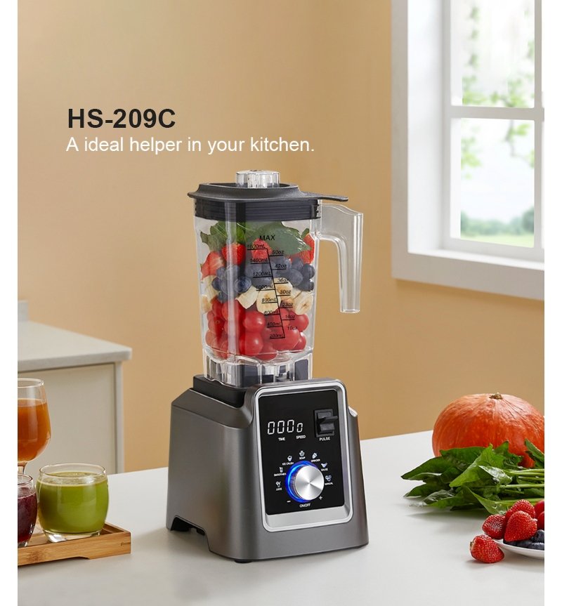 Industrial Grade Food Shop Blender Soundproof Shield