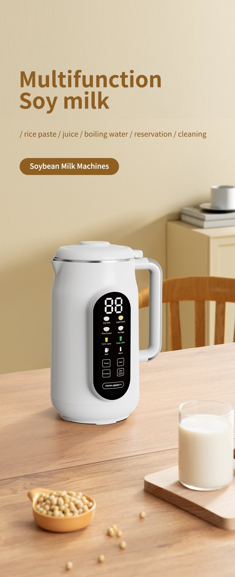 Powerful motor and heating drive system