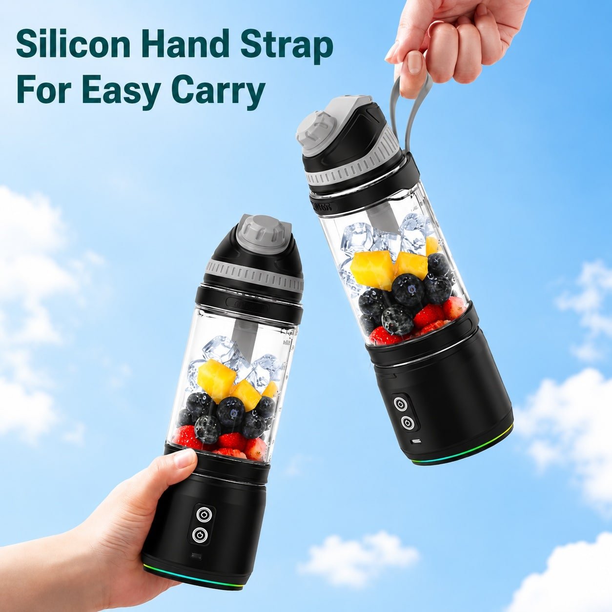 USB Rechargeable Portable Juicer - 图片 2