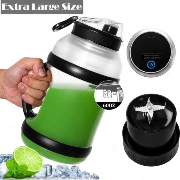6 pieces of 2000ml portable juicer