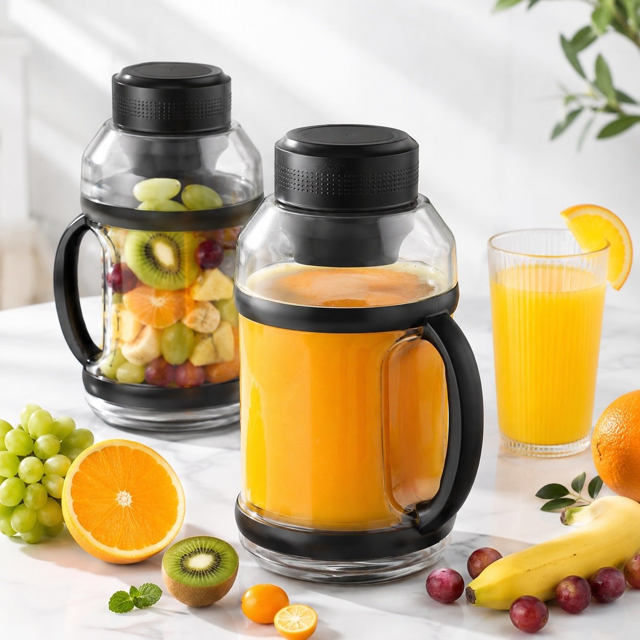 6 pieces of 2000ml portable juicer - 图片 2