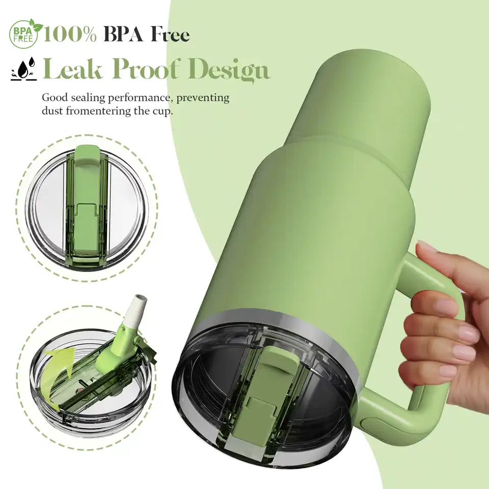 Stainless steel car travel thermos cup