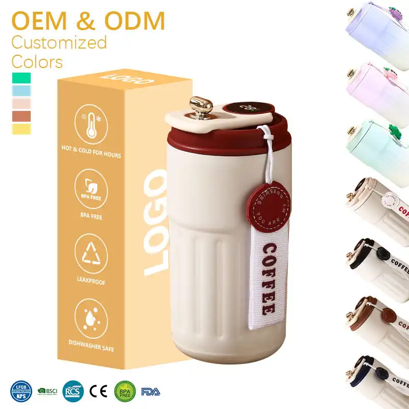 450ml stainless steel insulated coffee cup