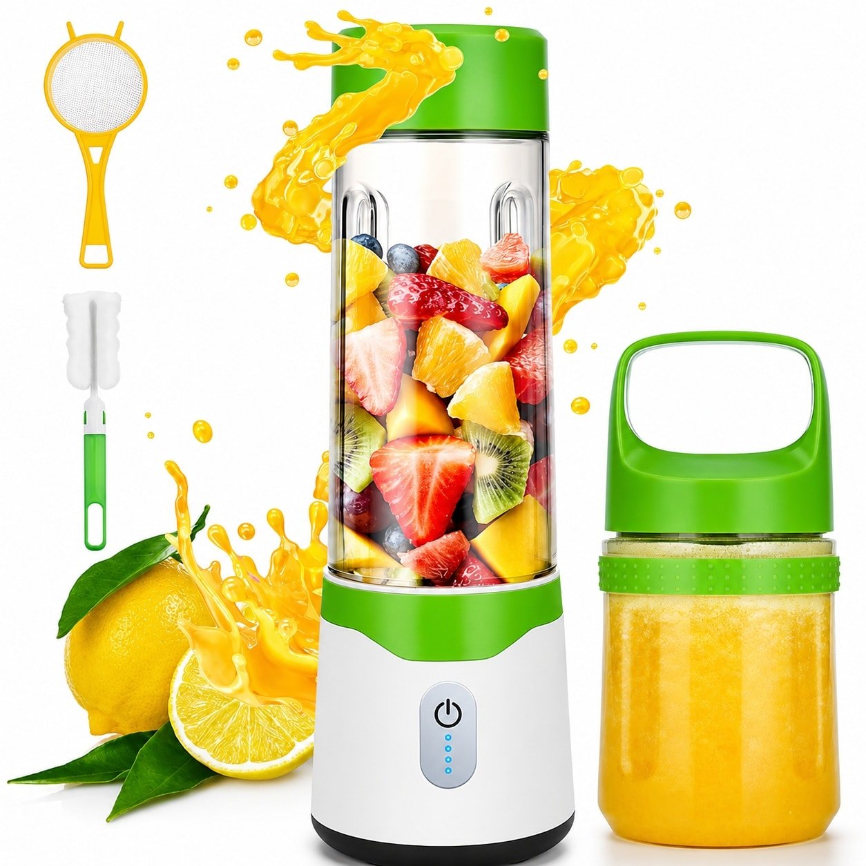 Household electric juicing cup