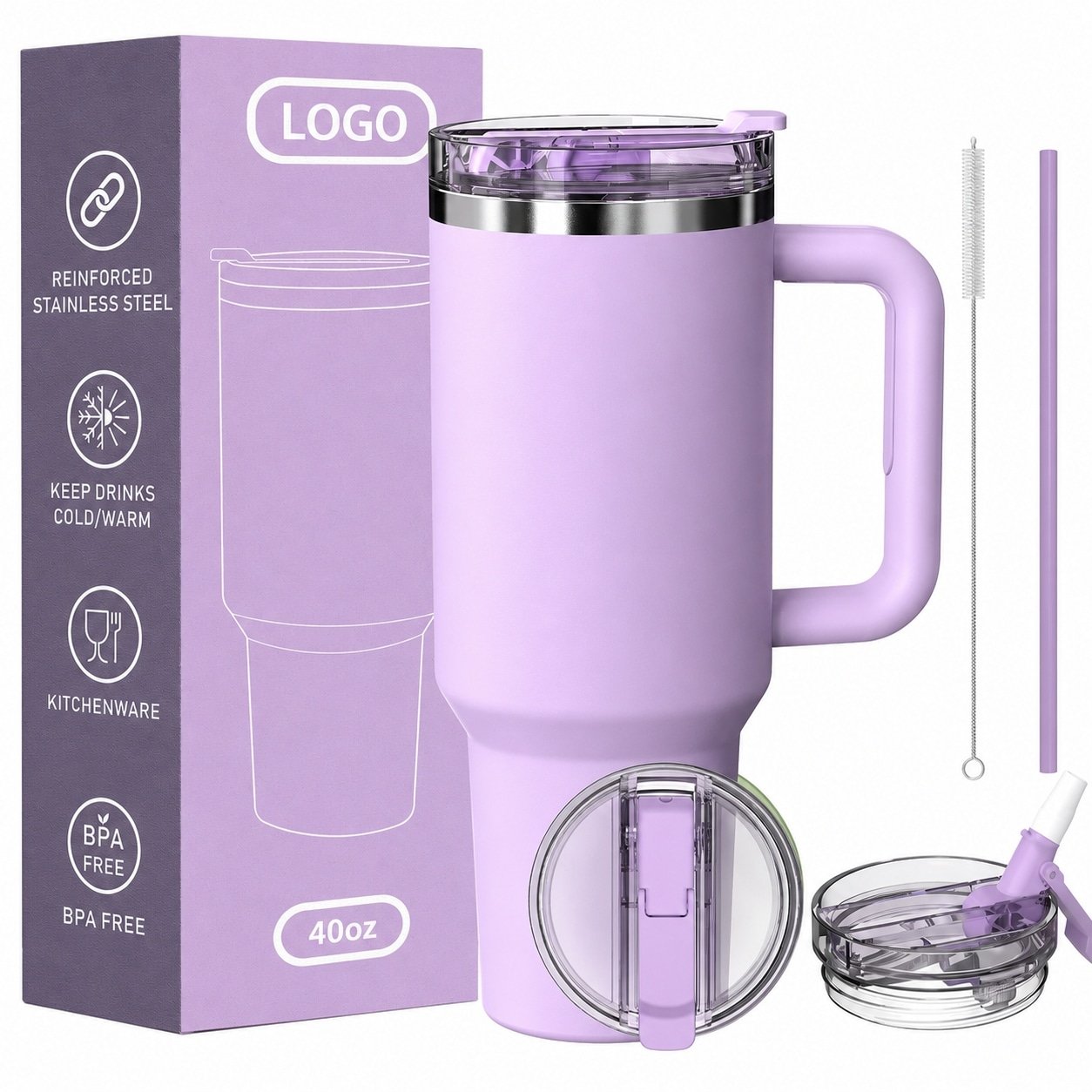 Stainless steel car travel thermos cup - 图片 3