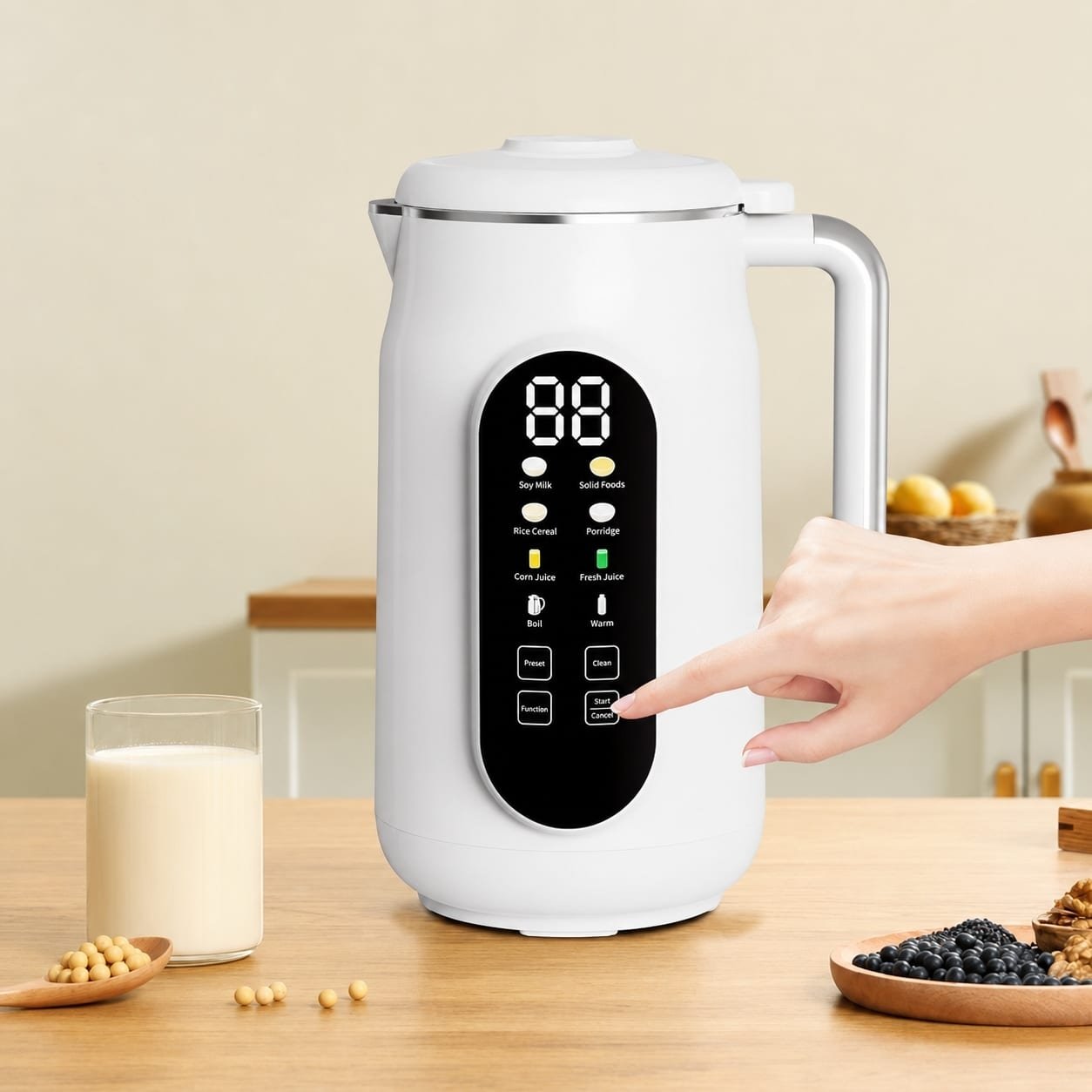 Stainless steel heating mixer - 图片 2