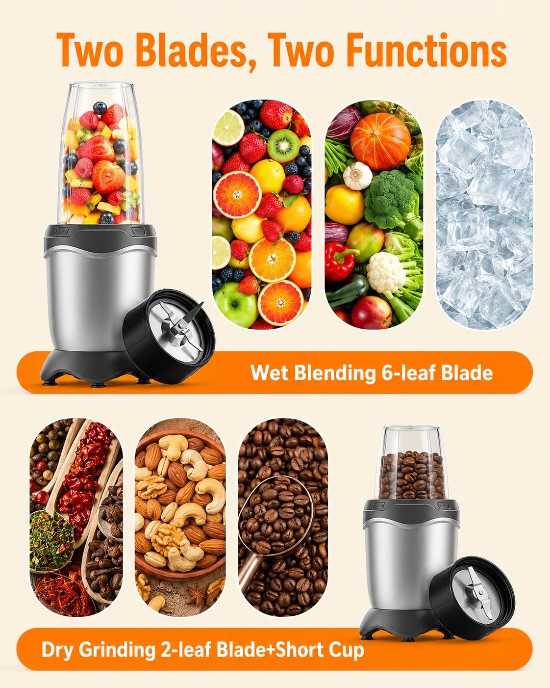3-in-1 powerful electric juicing cup - 图片 2
