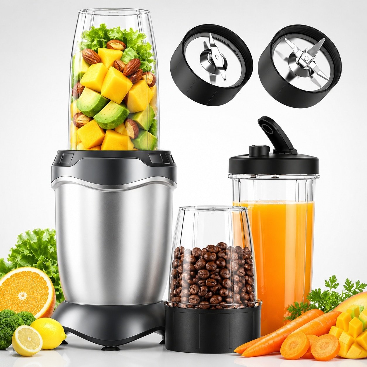 3-in-1 powerful electric juicing cup