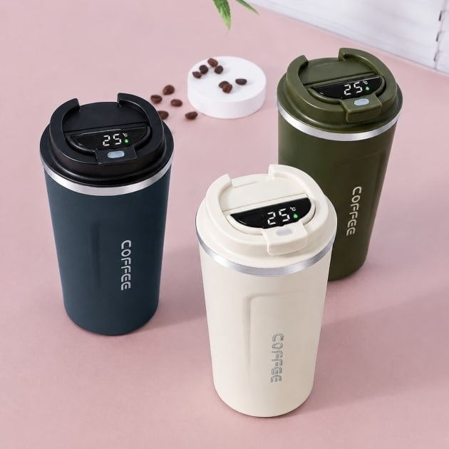 Factory customized coffee insulated cup