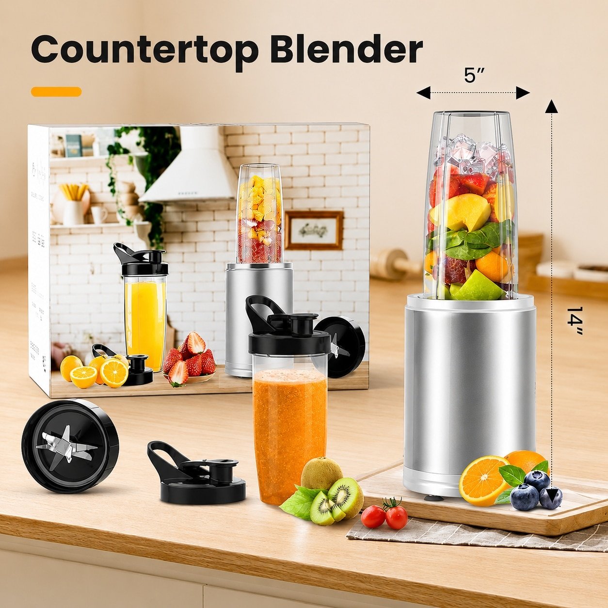 High power kitchen electronic juicer - Image 2
