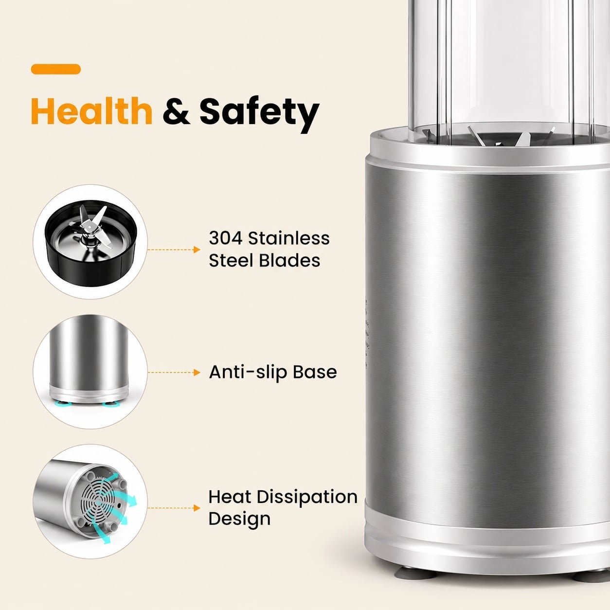 High power kitchen electronic juicer - Image 3